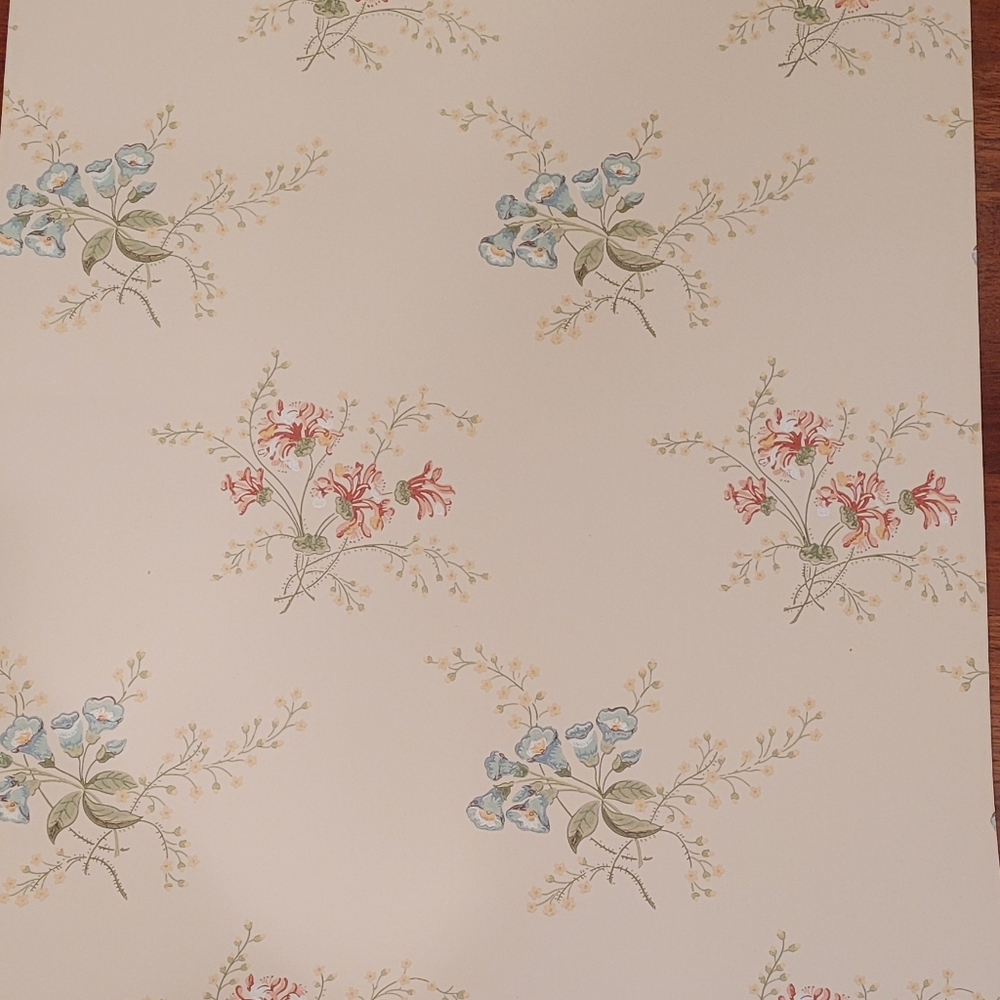 Floral Patterned Wallpaper by COLFAX AND FOWLER - NWT
